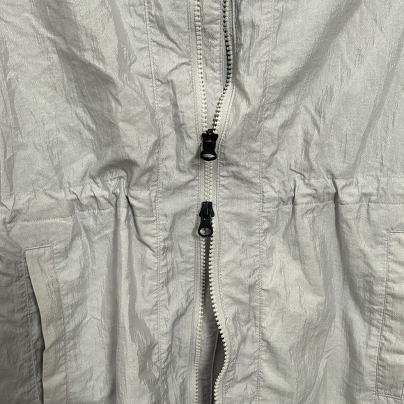 Adidas Hooded Training Dress Jacket, Gray Cloud, Size XS - Picture 11 of 14